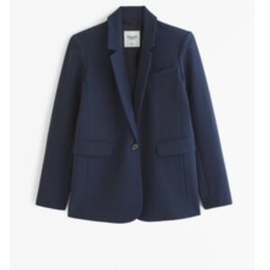 Abercrombie & Fitch Blue Tailored Blazer